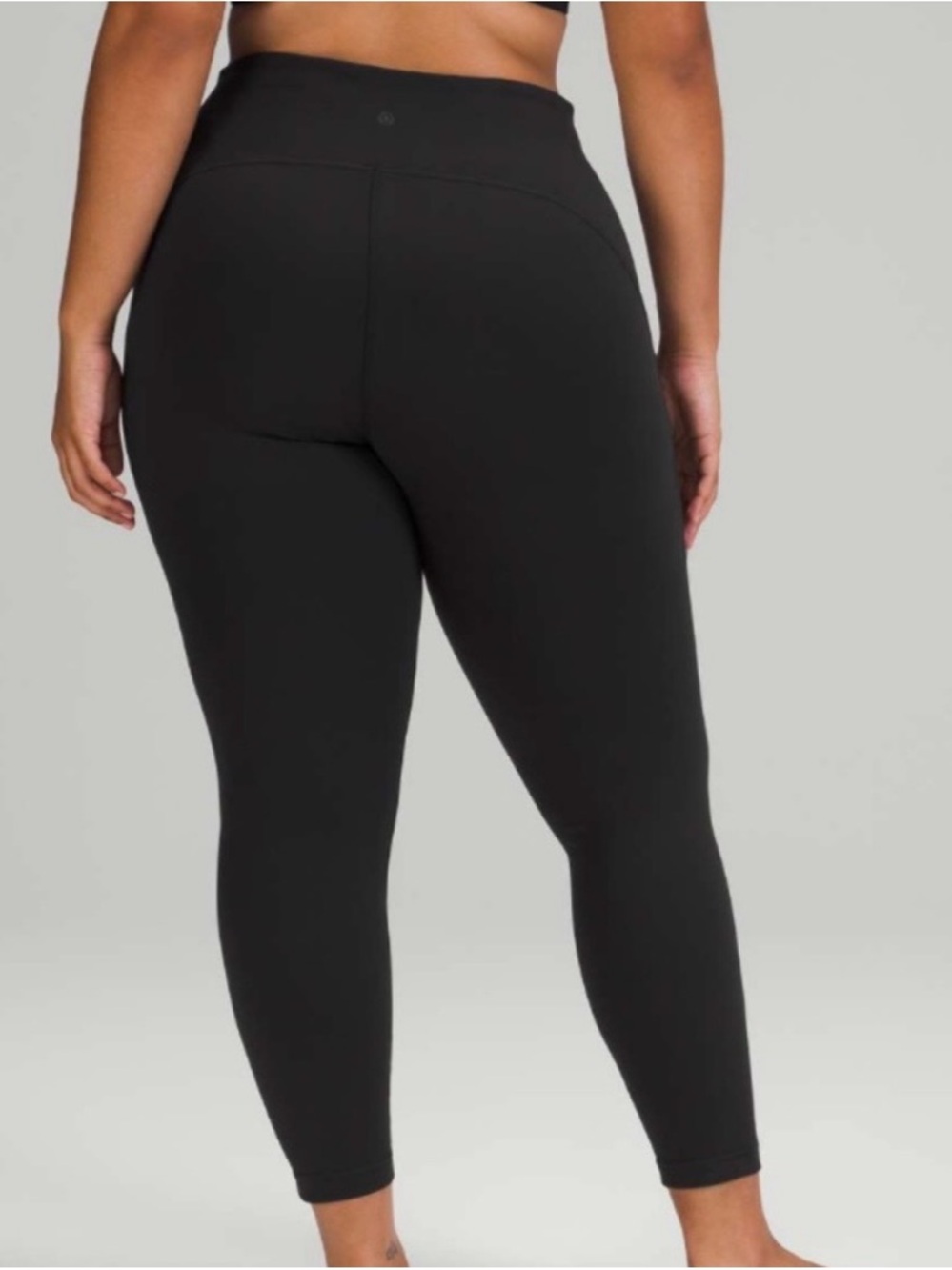 Lululemon Instill High-Rise Tight 25" Black W5DJTS Size 12 - Picture 2 of 9